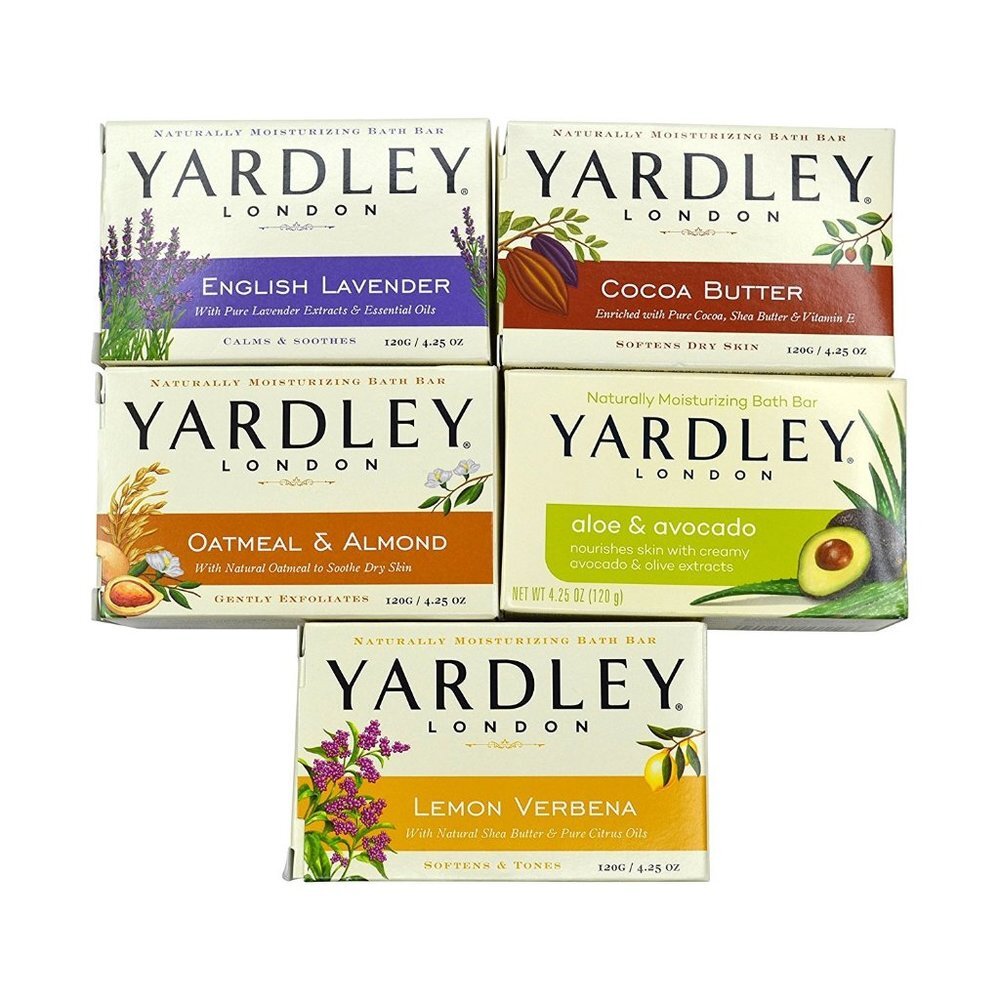 Yardley London Bar Soap Asst. Fragrances Lot of 5 Choose 1 & 4 Random Surprise